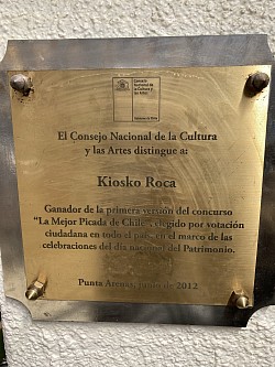 Kiosko Roca - la mejor picada de Chile - Punta Arenas